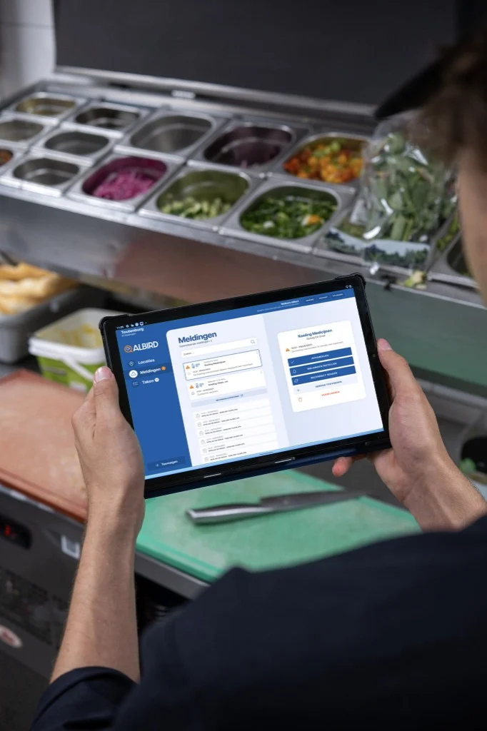 Case: Google Ads naar Social Ads – Albird-app op tablet in de keuken
